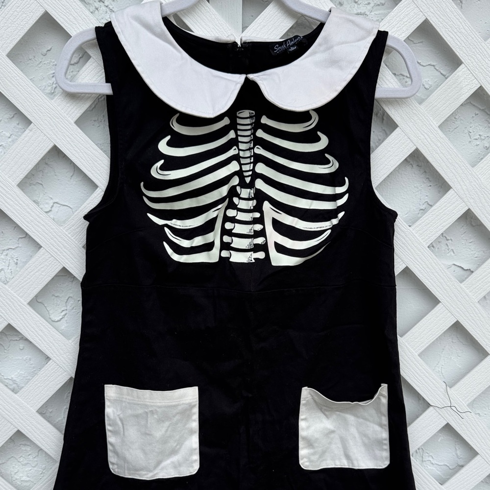 Unique Vintage Skeleton Dress - Picture 3 of 5